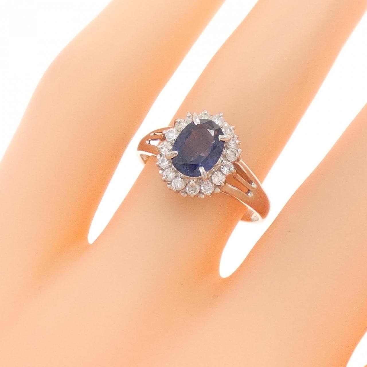 PT850 サファイヤ リング 0.95CT