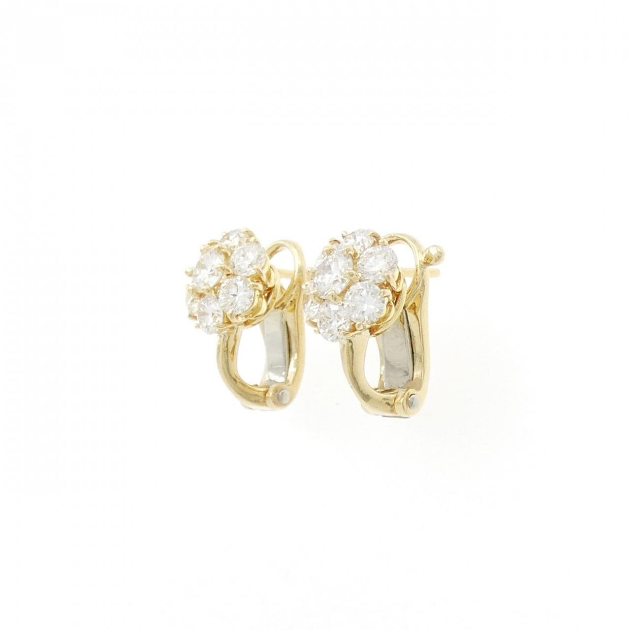ヴァンクリーフ&アーペル スノーフレイク ピアス