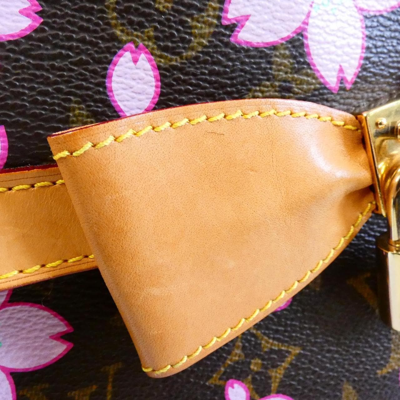 LOUIS VUITTON Monogram Cherry Blossom Sack 復古 PM M92012 包