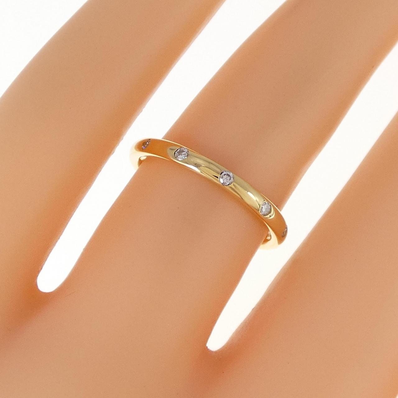 K18YG ダイヤモンド リング 0.08CT
