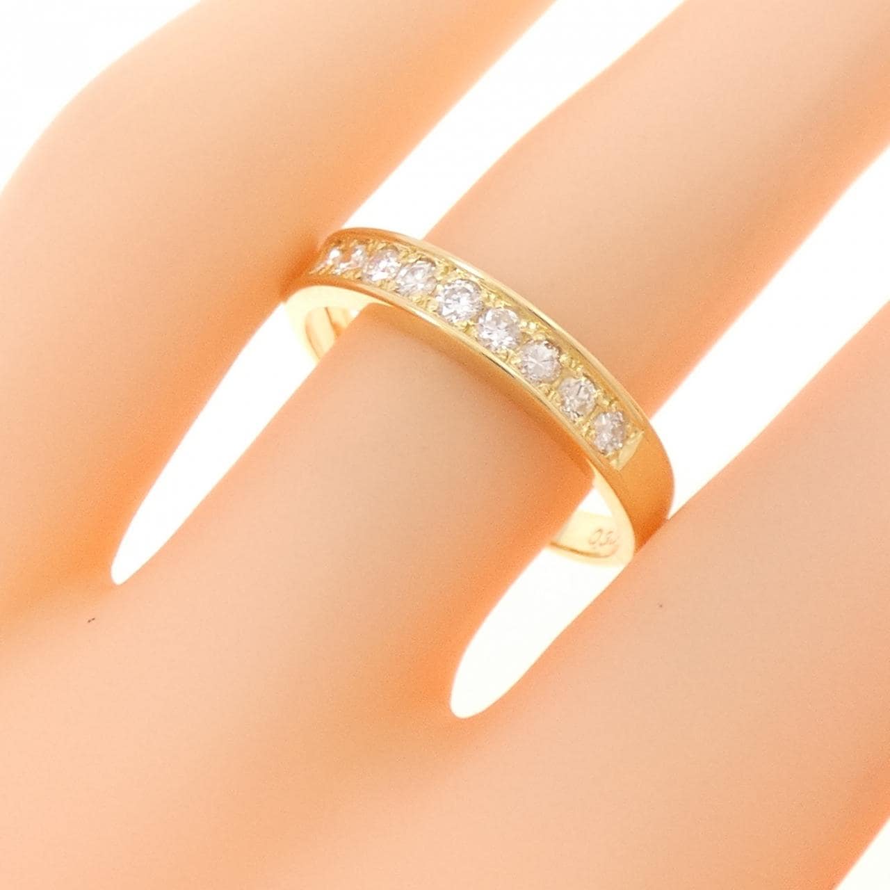 K18YG ダイヤモンド リング 0.30CT