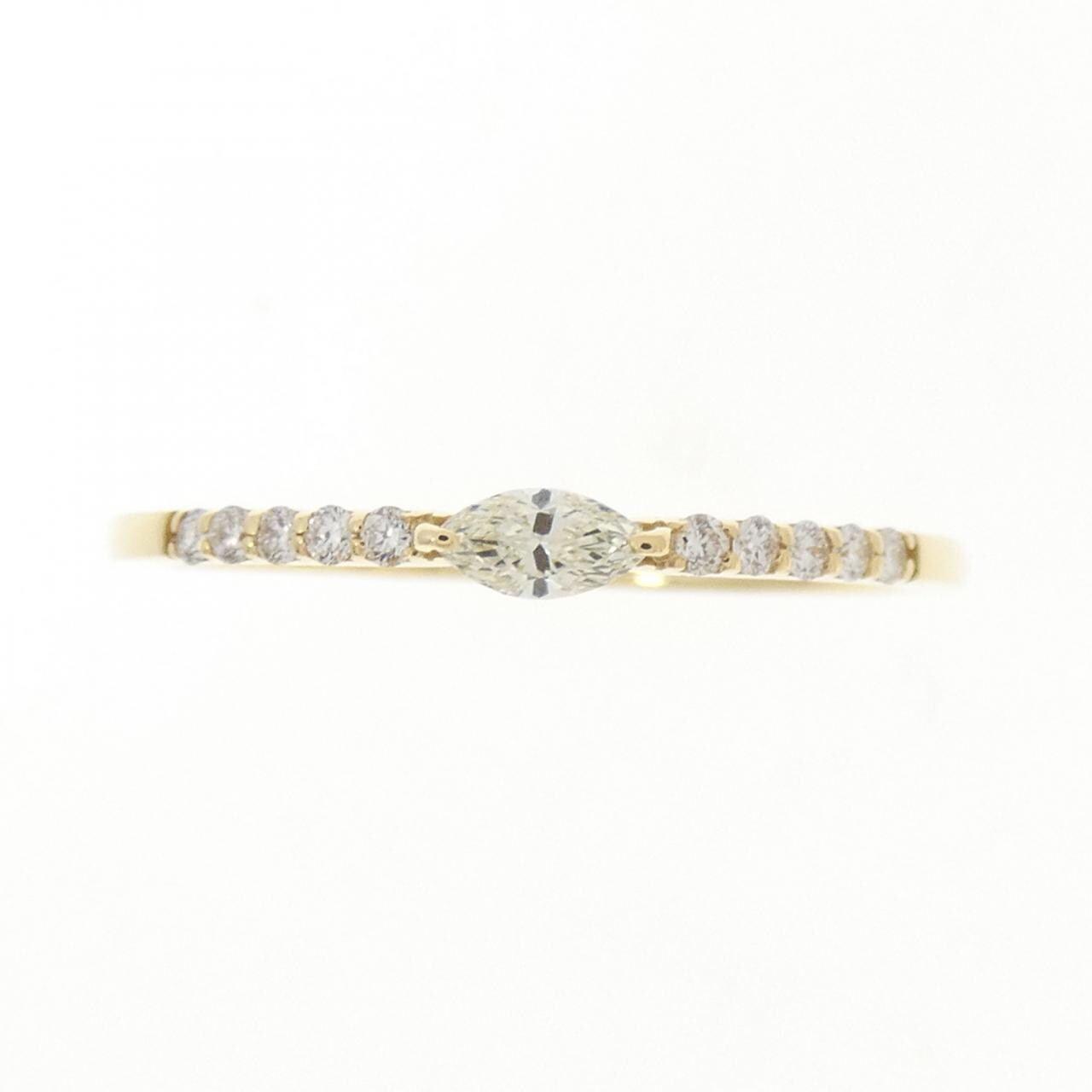 【新品】K18YG ダイヤモンド リング 0.15CT