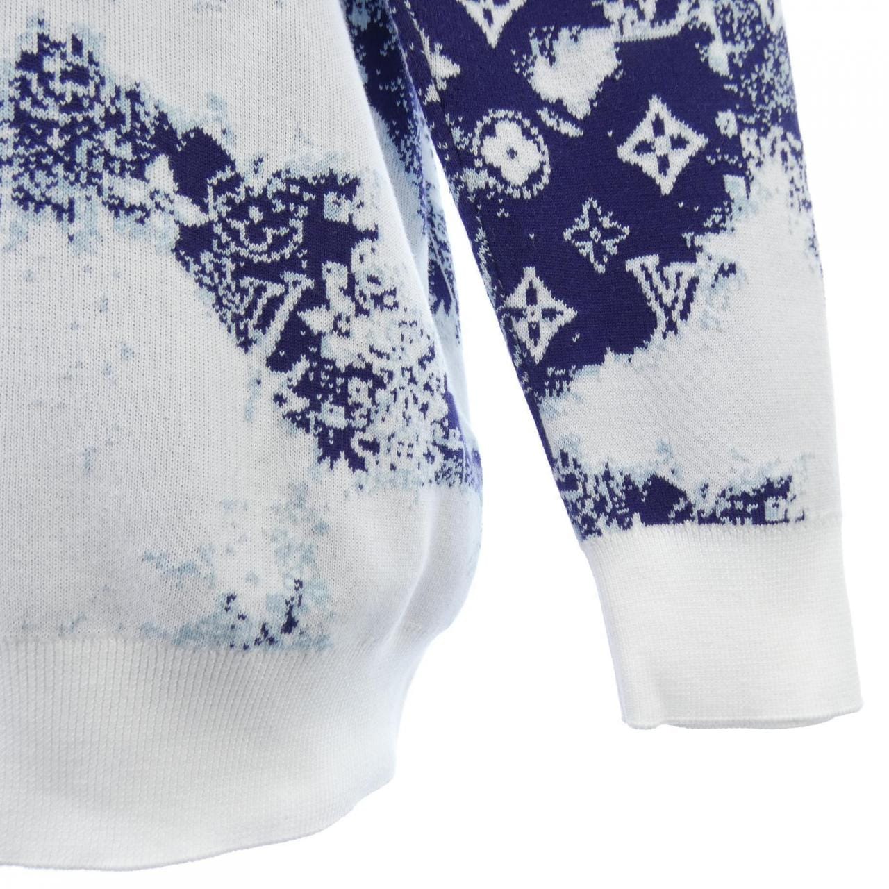 ルイヴィトン LOUIS VUITTON モノグラムバンダナクルーネック HNN24WJL4 ニット