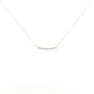 【リメイク】K18YG ダイヤモンド ネックレス 0.10CT