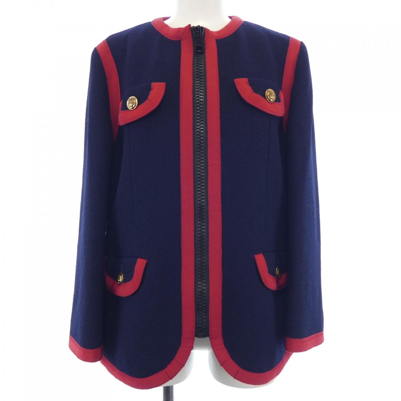 GUCCI无领外套