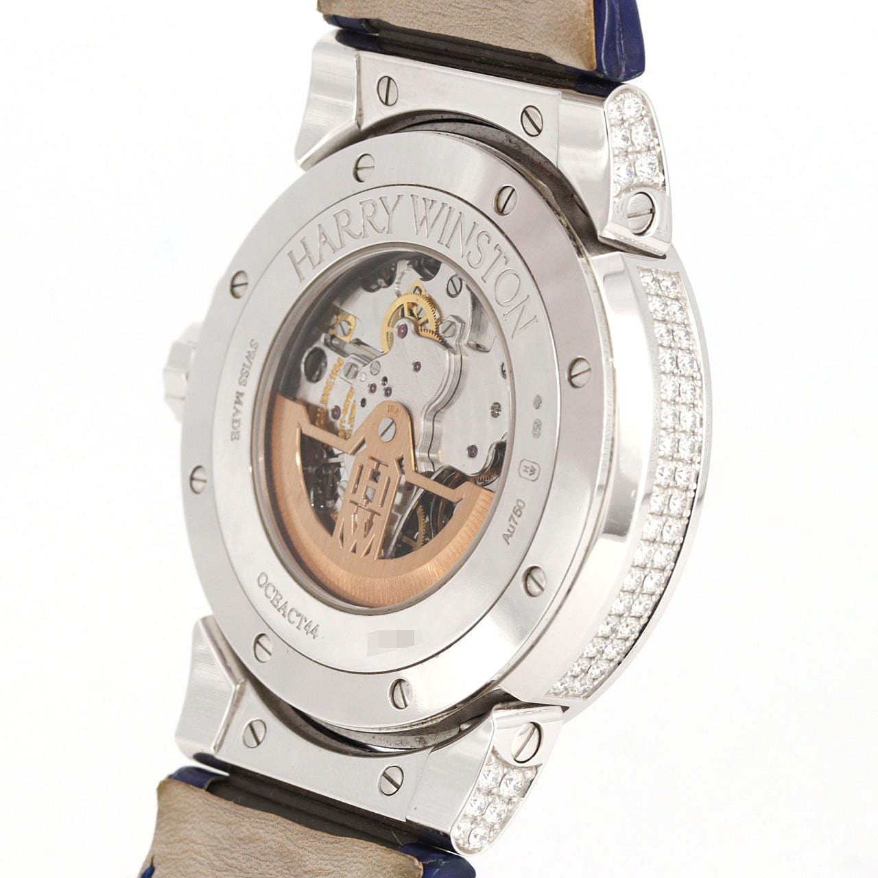 ハリーウィンストン オーシャントリレトロクロノ WG/D･ラグD OCEACT44WW002 WG 自動巻