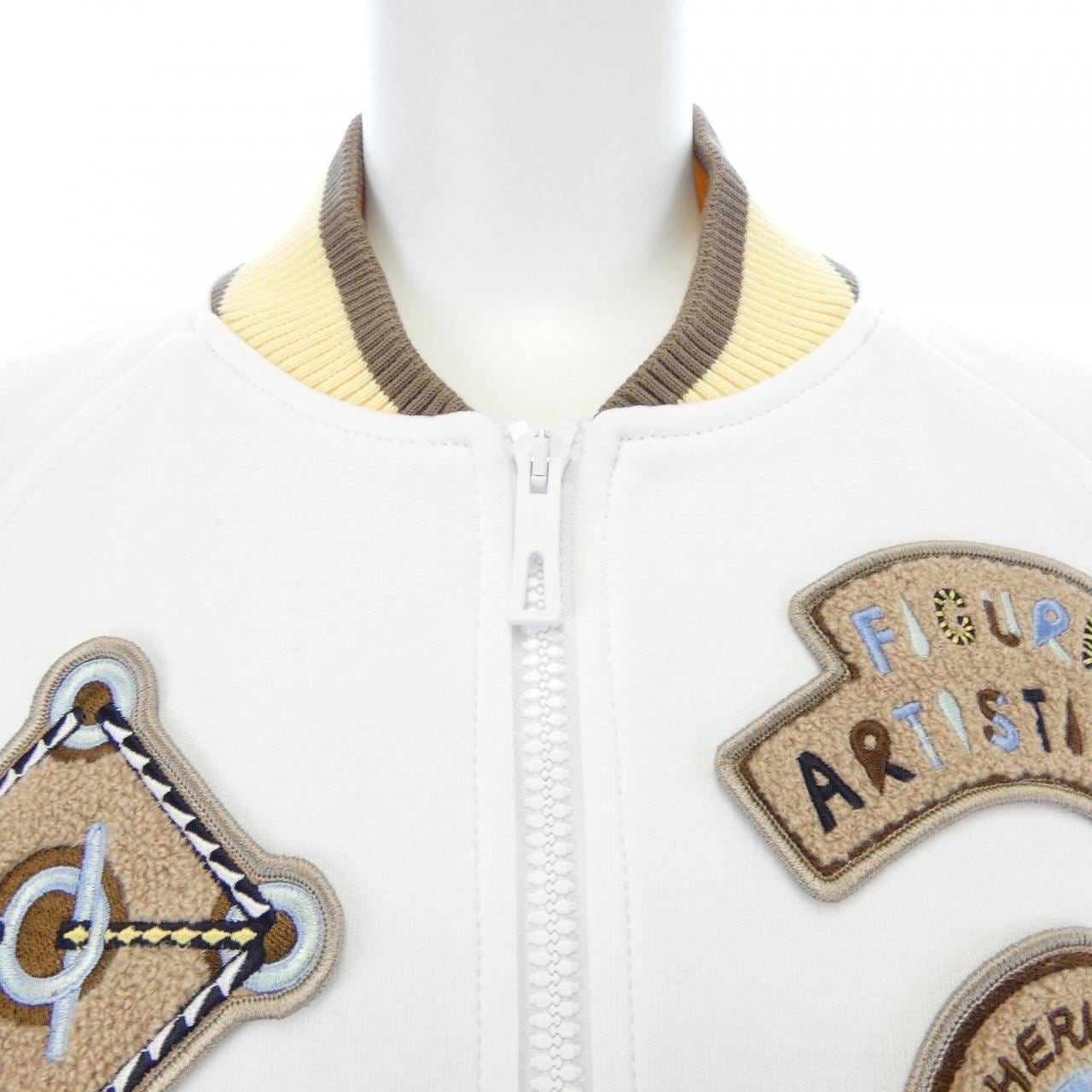 エルメス HERMES FIGURE ARTISTIQUE VARSITY EMBROIDE 3H4208DD ブルゾン