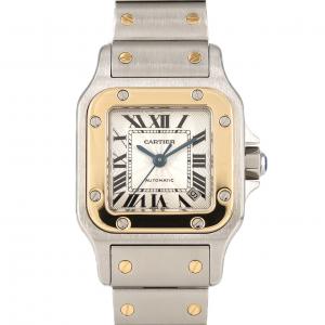 カルティエ サントスガルベSM コンビ W20057C4 SSxYG 自動巻