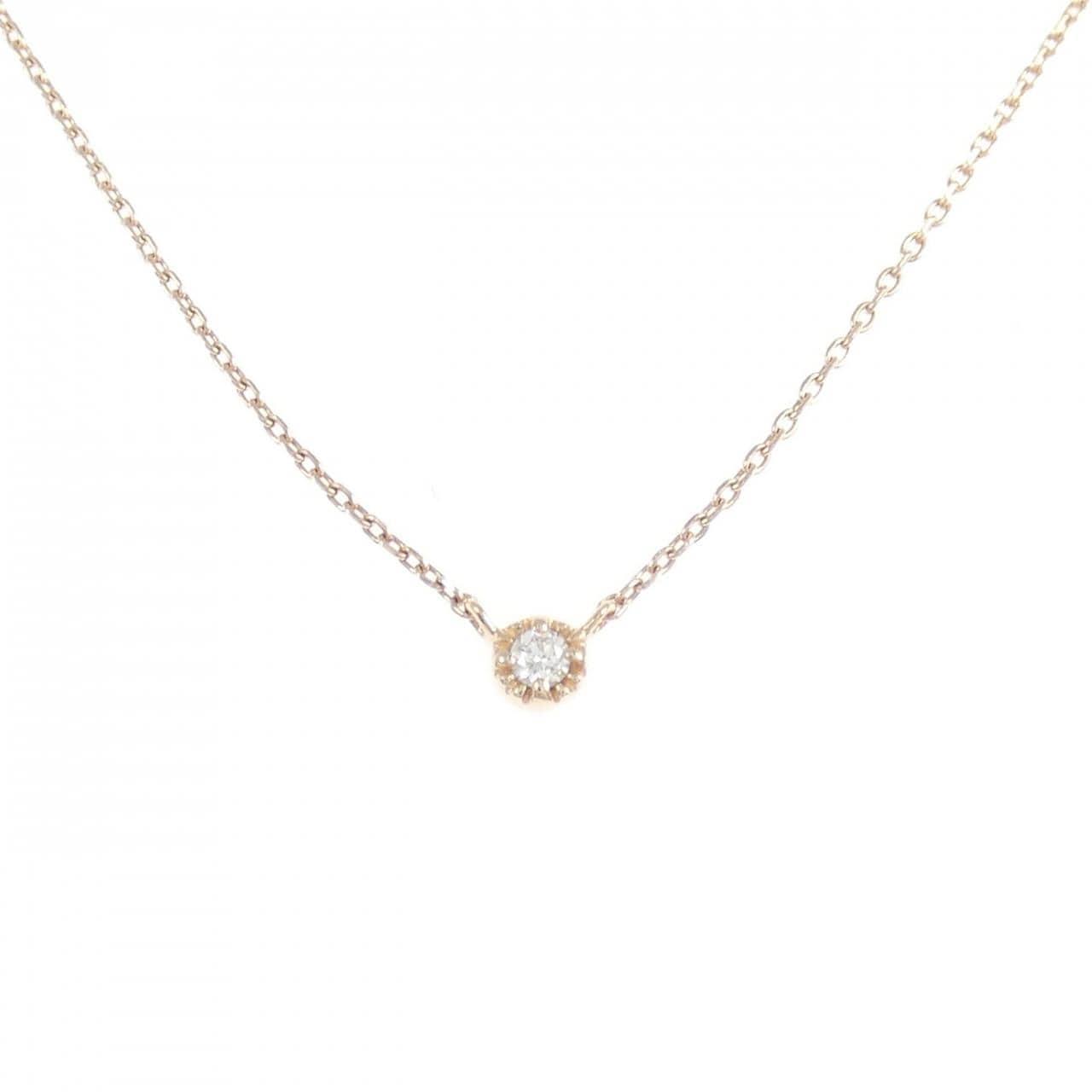エテ ダイヤモンド ネックレス 0.02CT