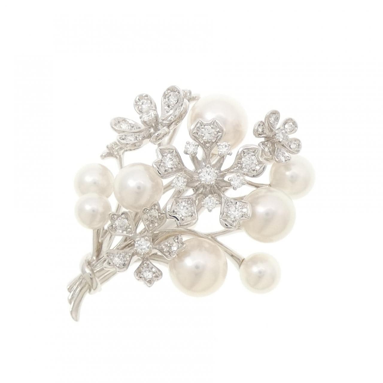 ミキモト ブルーム ブローチ