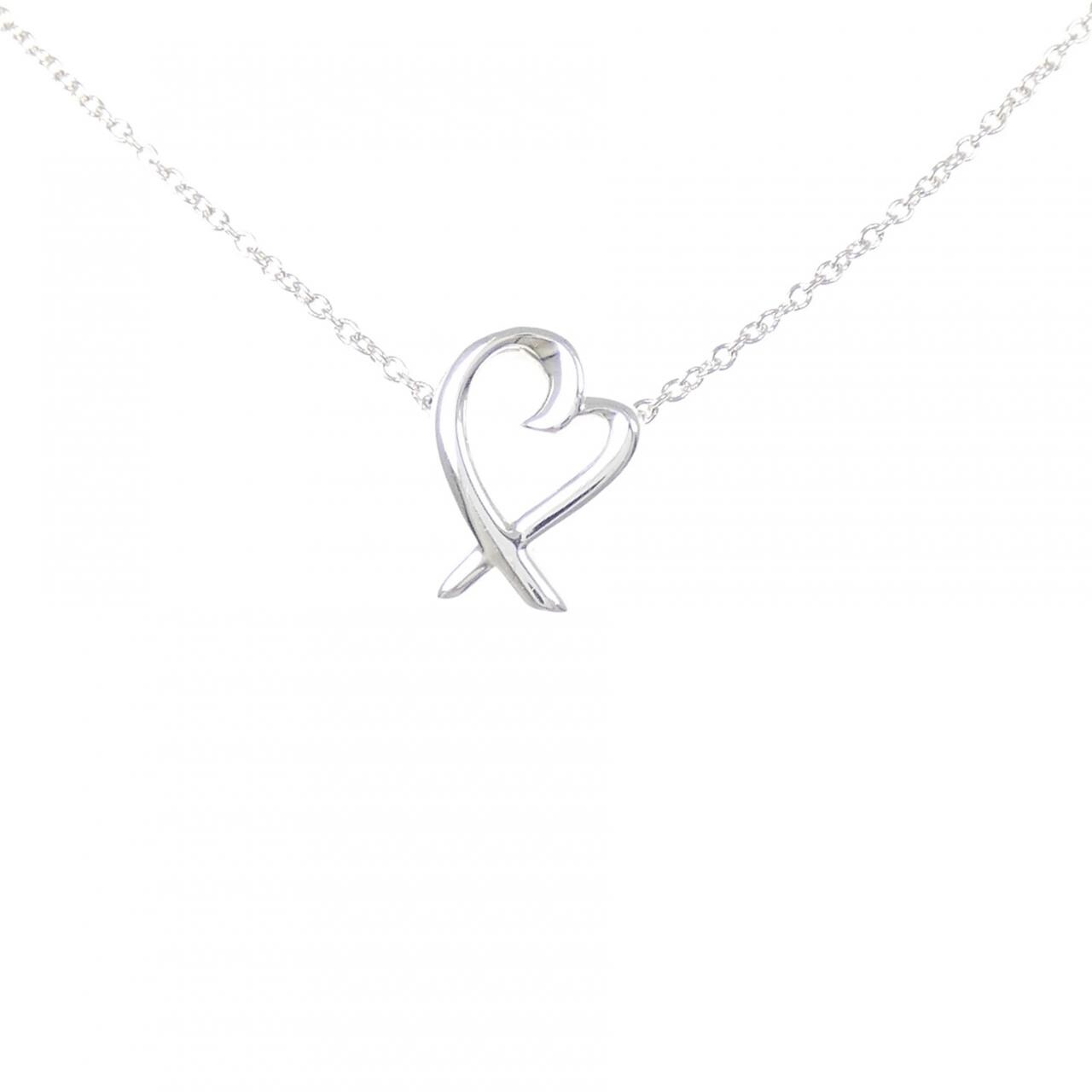 ティファニー ラビングハート ミニ ネックレス