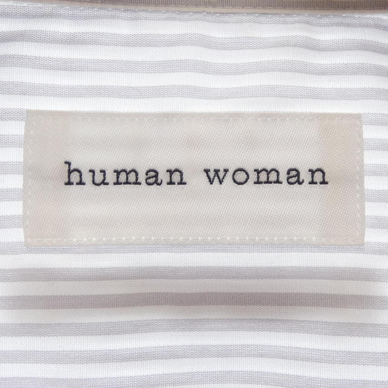 ヒューマンウーマン HUMAN WOMAN シャツ
