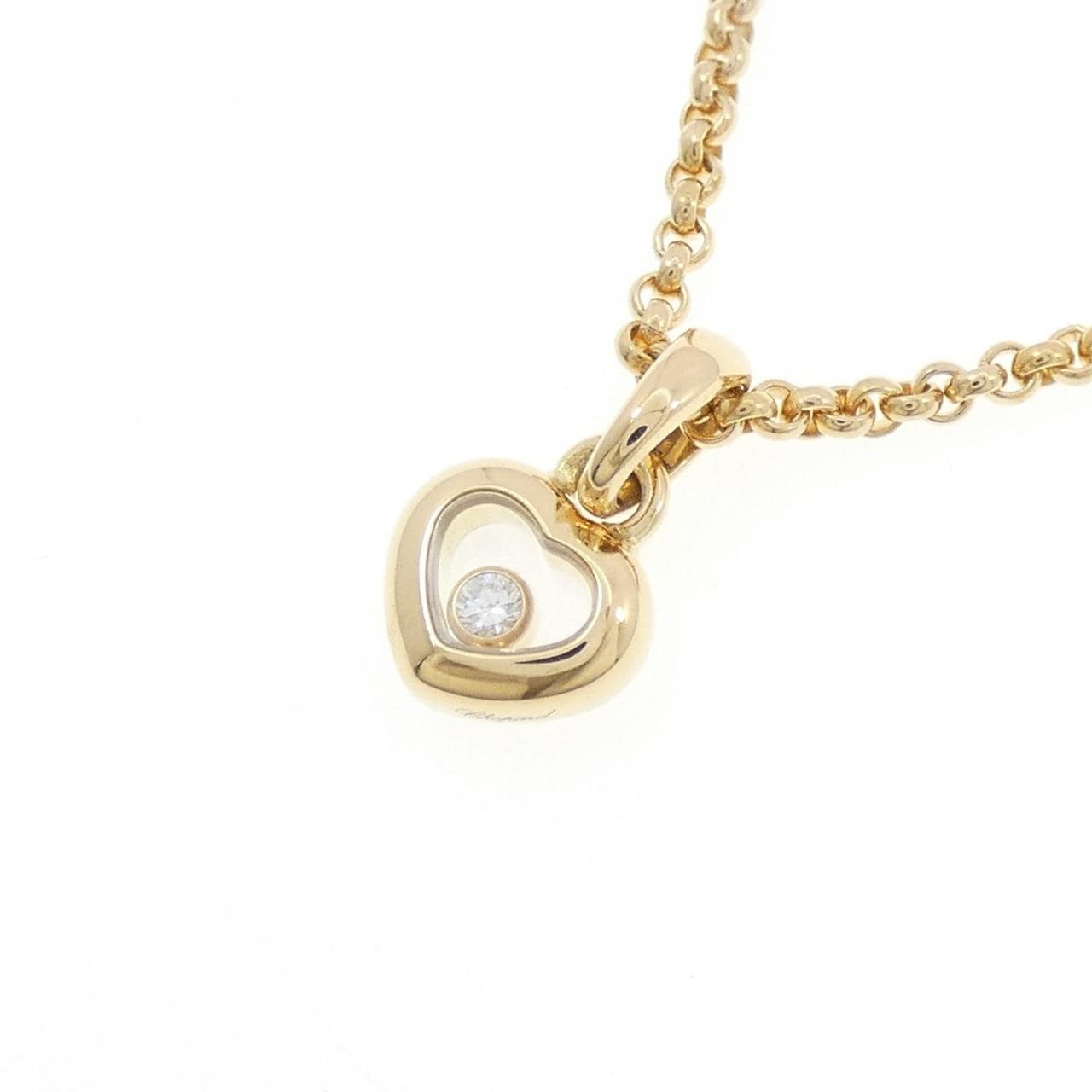 ショパール ハート ダイヤモンド ネックレス