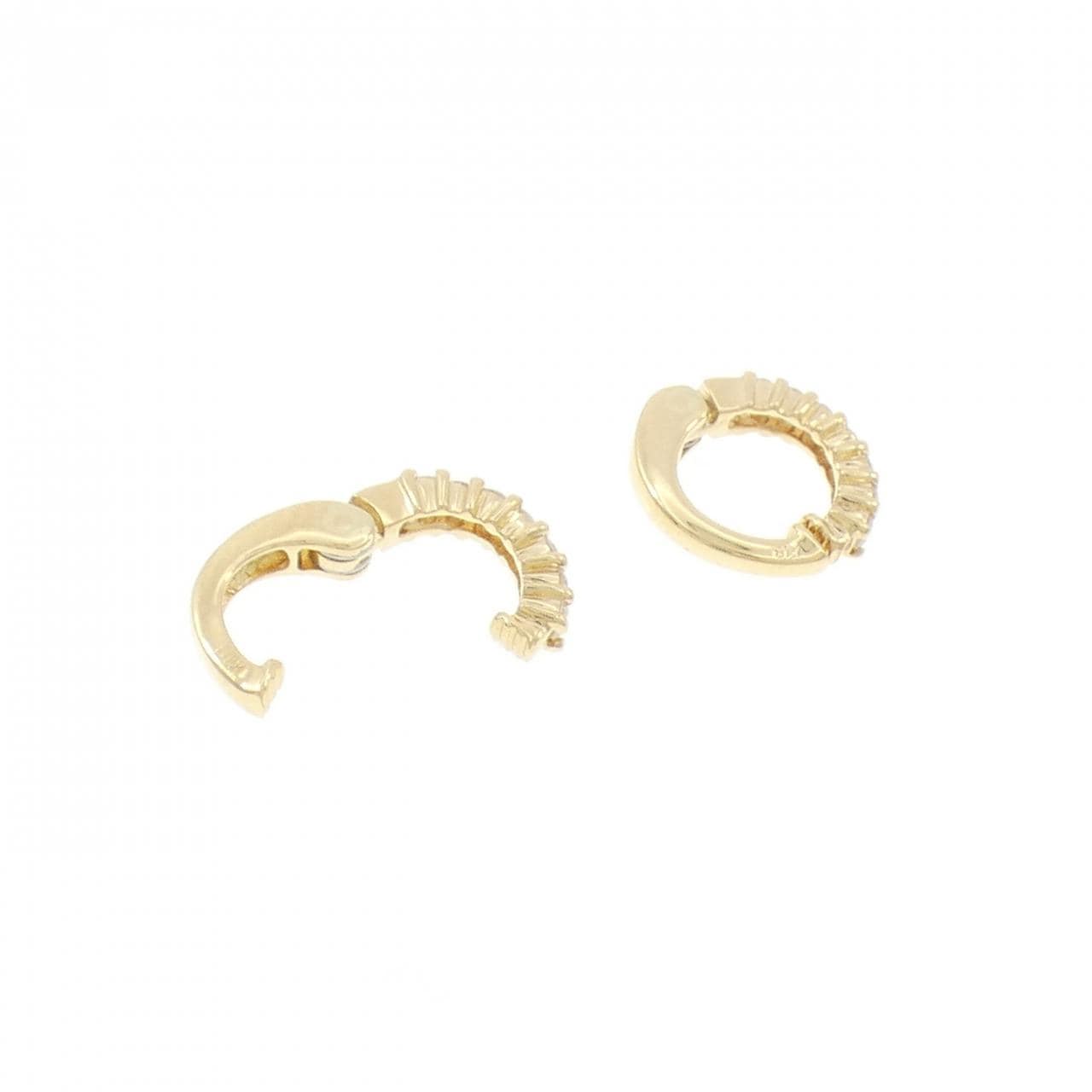 K18YG ダイヤモンド イヤリング 0.20CT