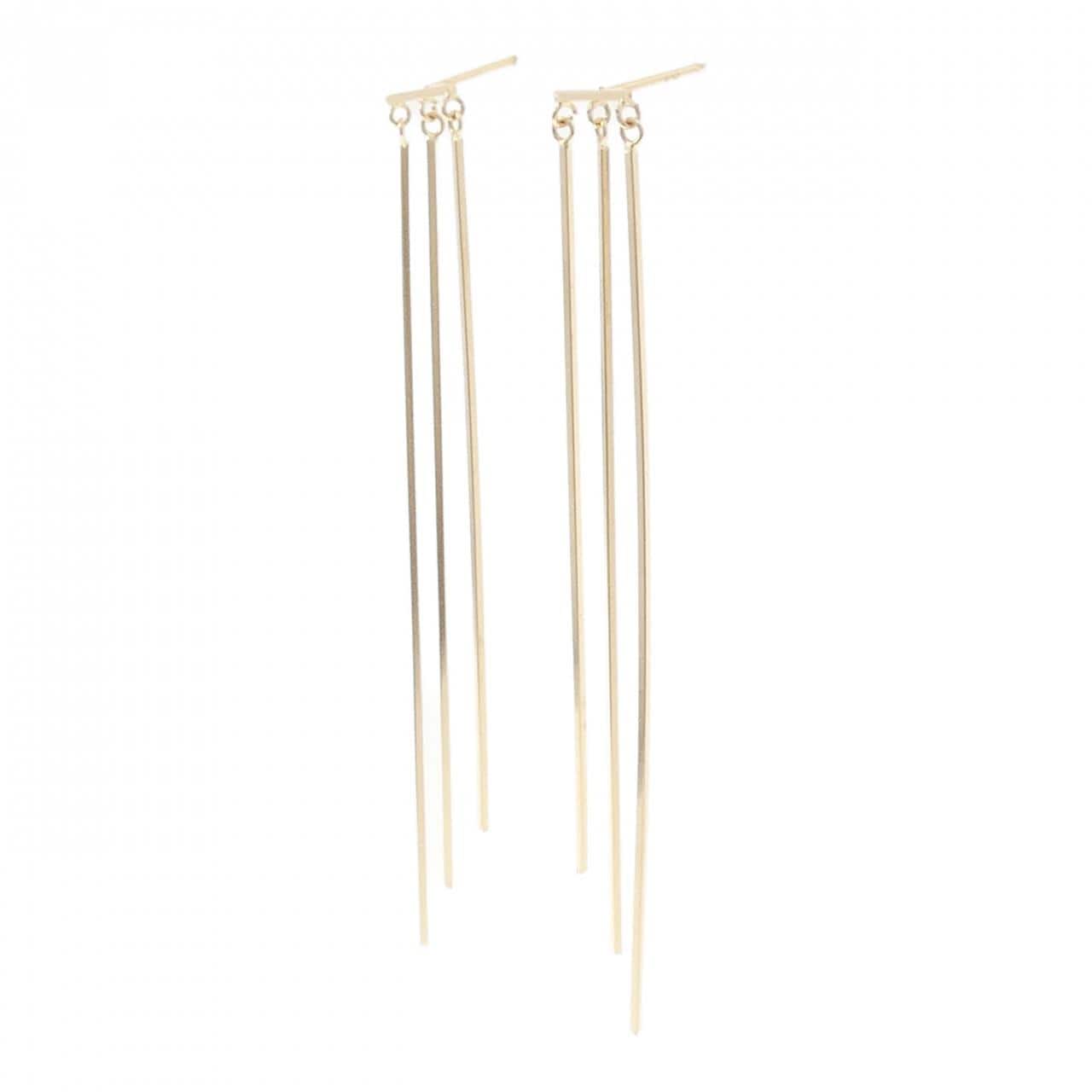 【新品】K18YG ピアス