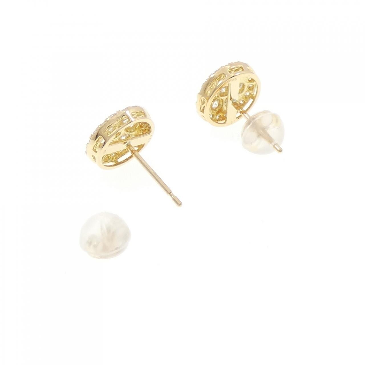 【リメイク】K18YG ダイヤモンド ピアス 0.60CT