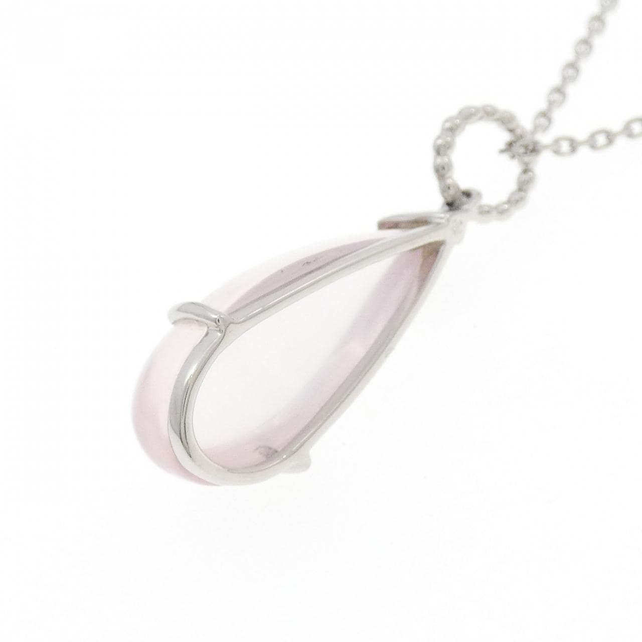 ジーエスティービー ローズクオーツ ネックレス 5.00CT