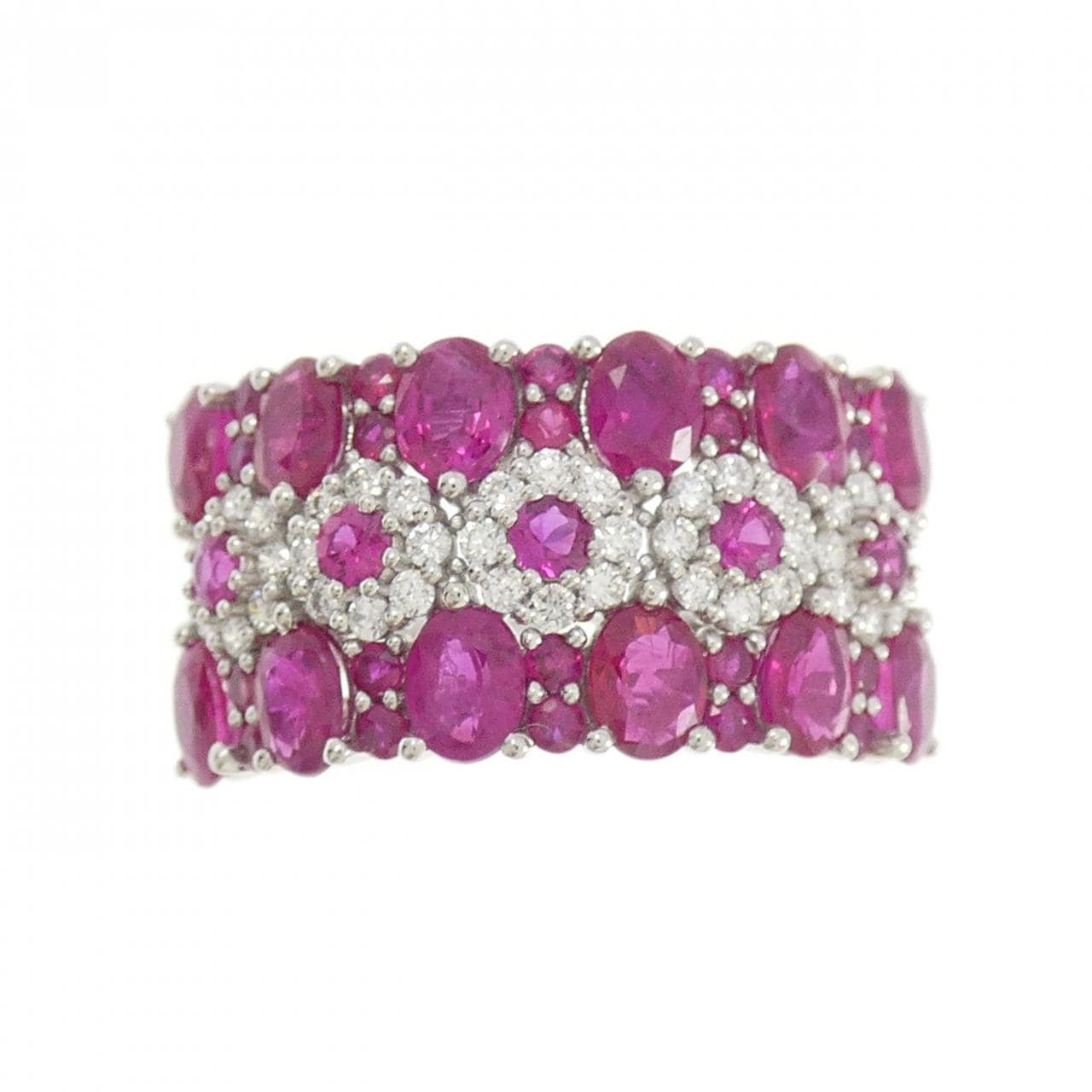 ジーエスティービー ルビー リング 2.65CT