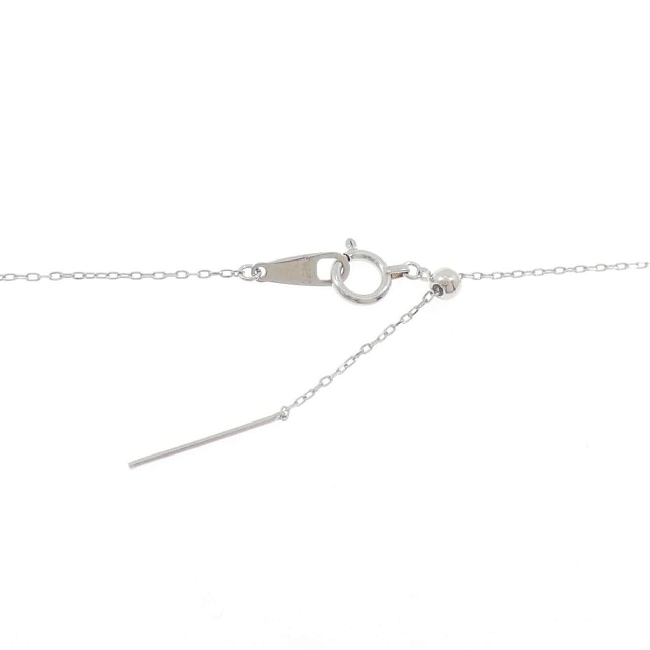 PT950 エメラルド ネックレス 0.40CT