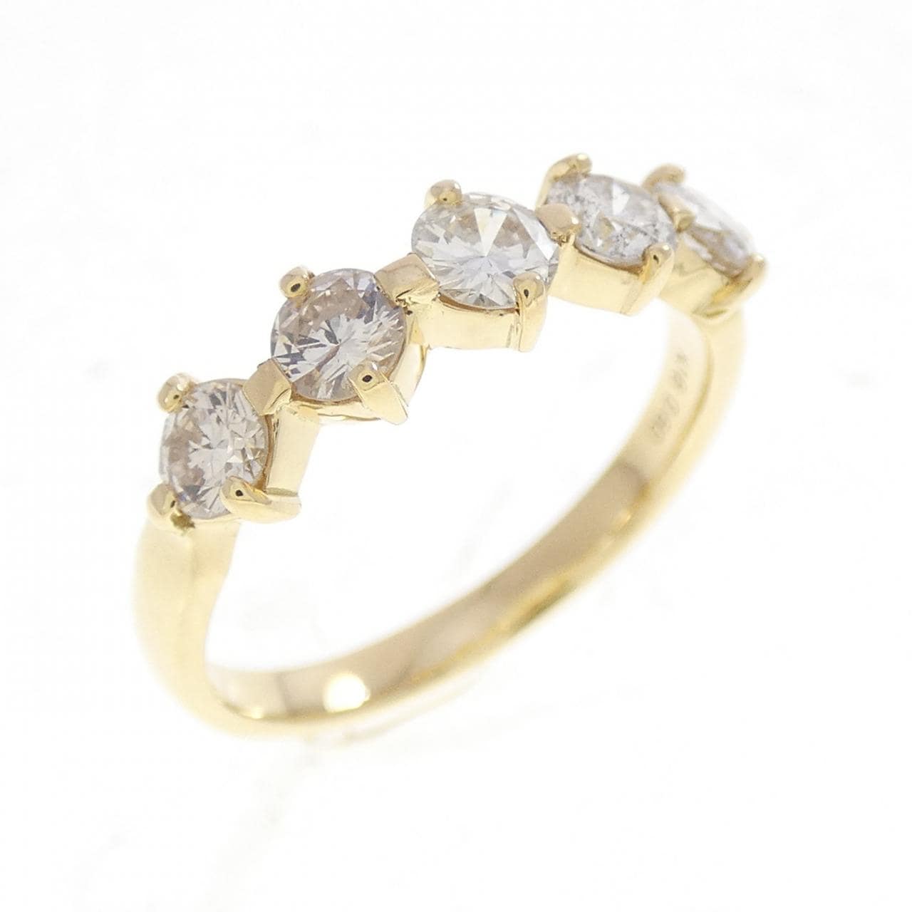 K18YG ダイヤモンド リング 0.60CT