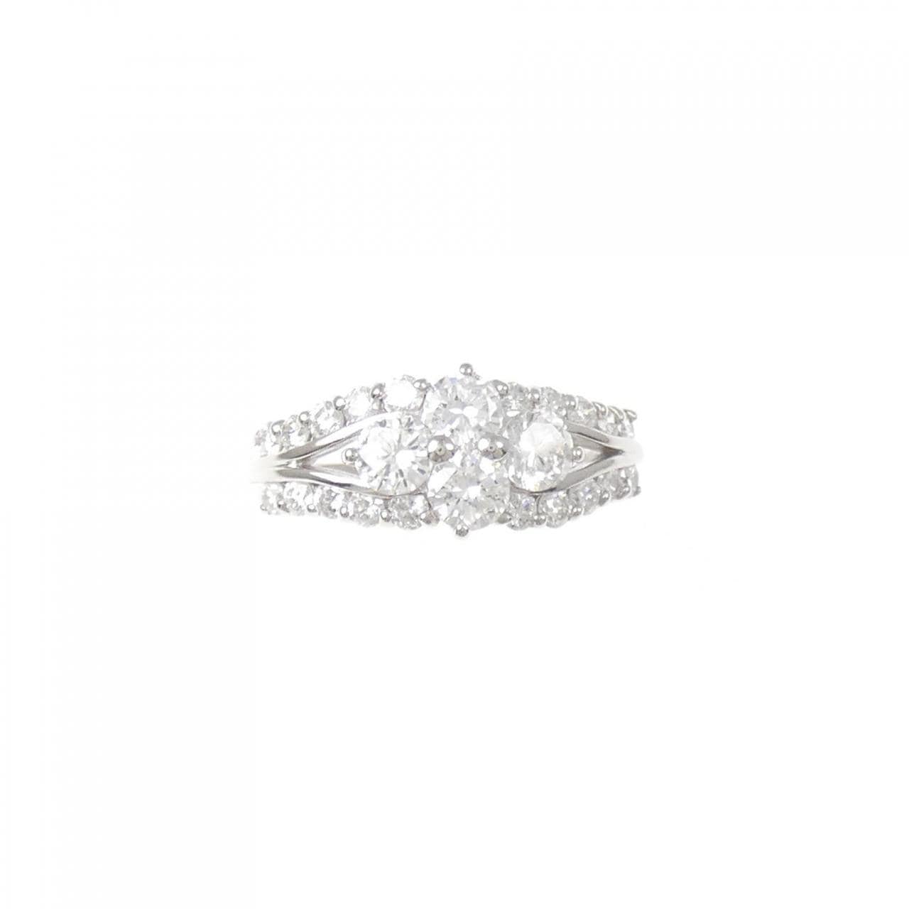 PT900 ダイヤモンド リング 1.00CT