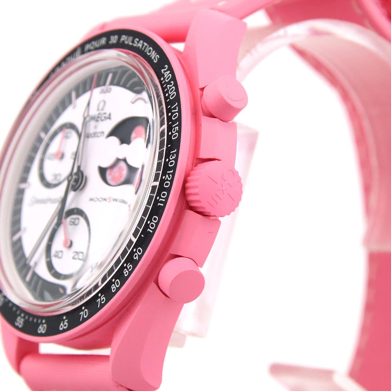 スウォッチ スウォッチxオメカ･ミッショントゥザムーンフェイズ SO33P700 バイオセラミック クォーツ