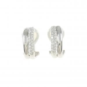 K18WG ダイヤモンド ピアス/イヤリング 0.30CT