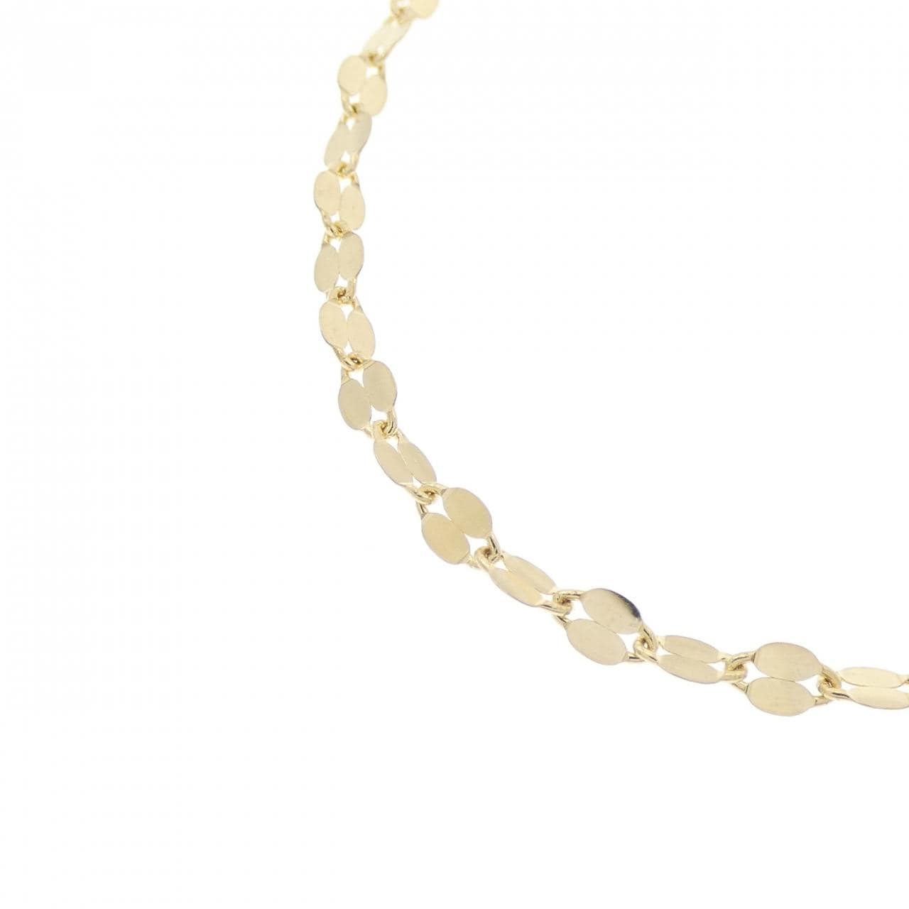 K18YG chain necklace