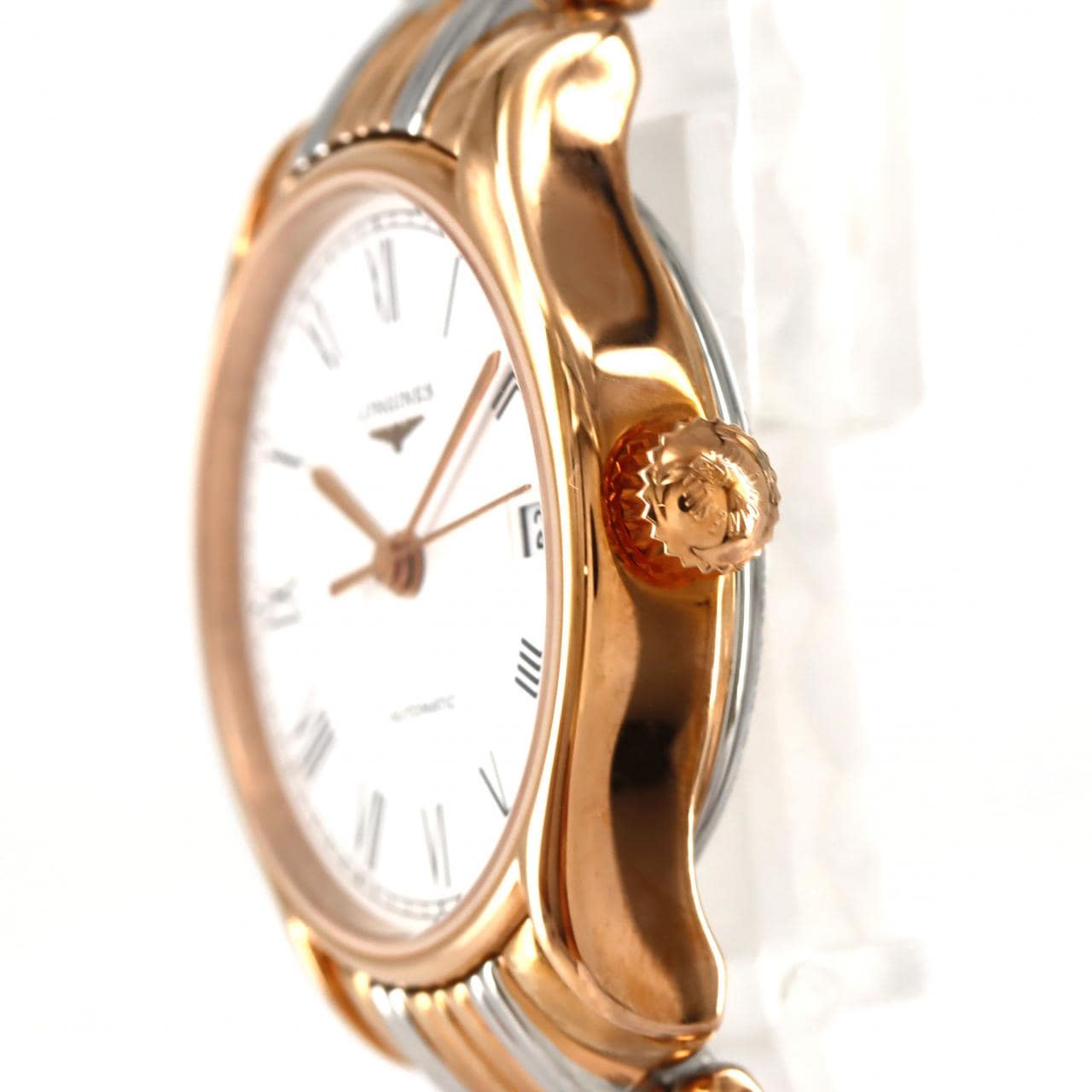 [新品] LONGINES Reel RG Combi L4.360.1.11.7 SSxGP自動上弦