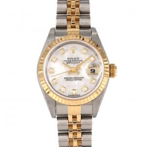 ロレックス デイトジャスト 79173NG SSxYG 自動巻 Y番