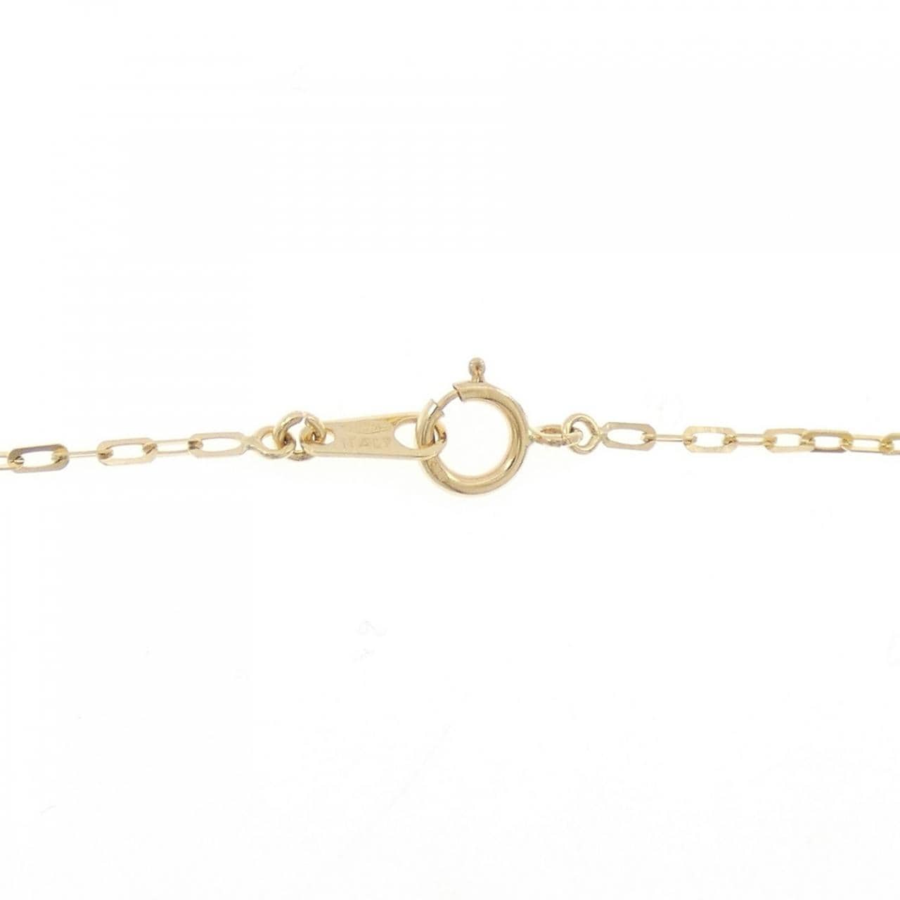 K18YG/750YG 白蝶パール ネックレス