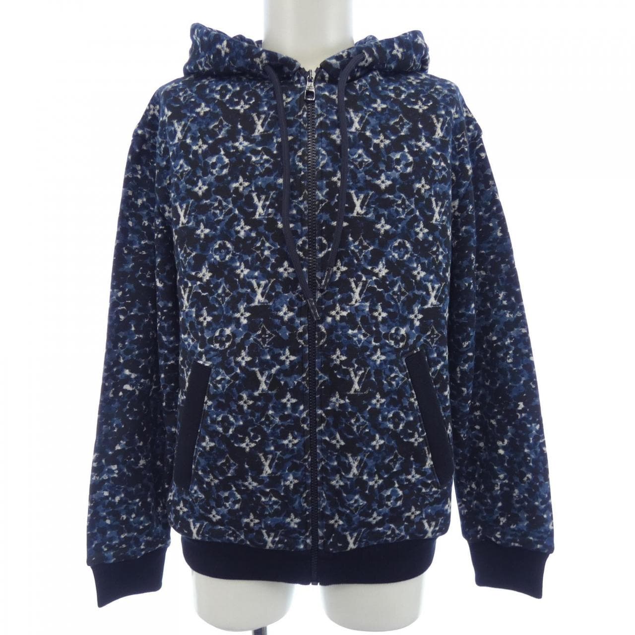 ルイヴィトン LOUIS VUITTON モノグラムジップスルーコットンフーディ HPY33WZA8 パーカー