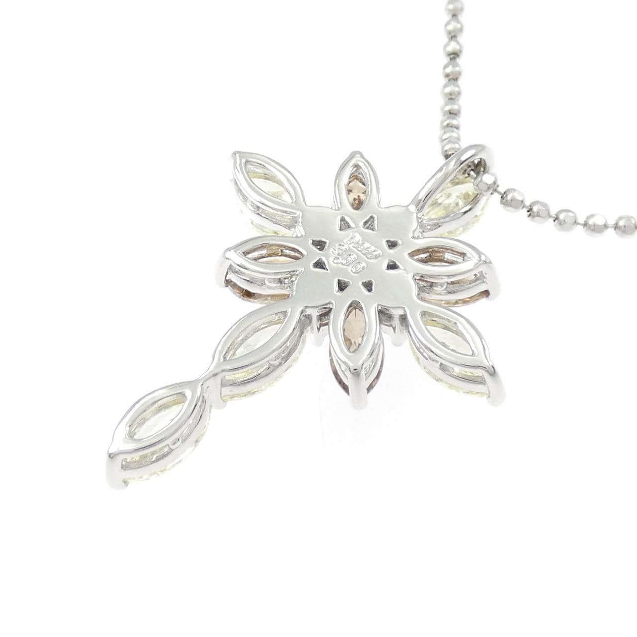 PT900/PT850 ダイヤモンド ネックレス 3.00CT