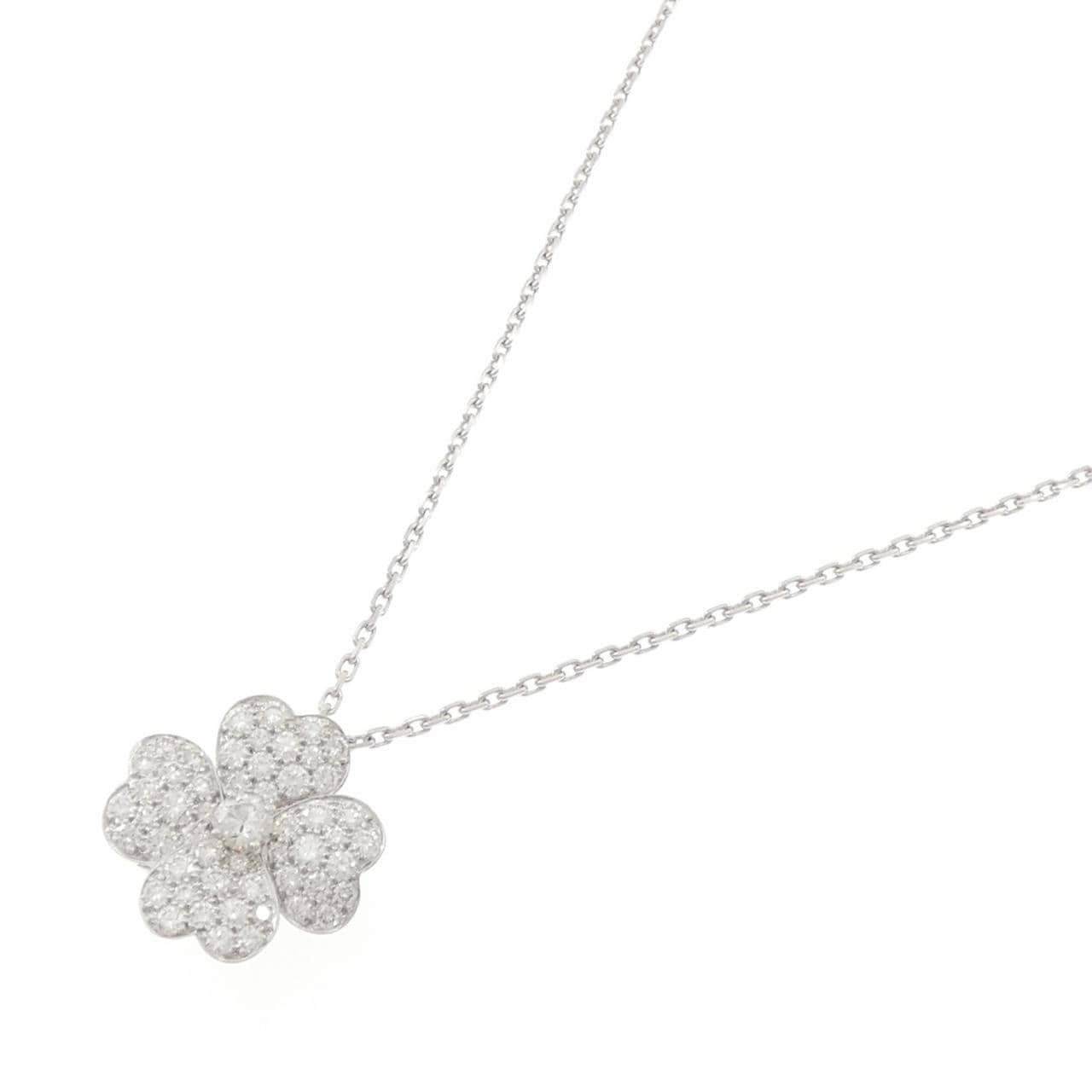 ヴァンクリーフ&アーペル コスモス クリップペンダント ミディアム ネックレス