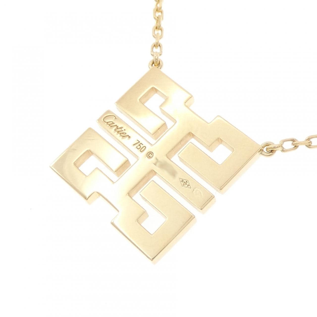 カルティエ ウィッシュノット　ミニ ネックレス
