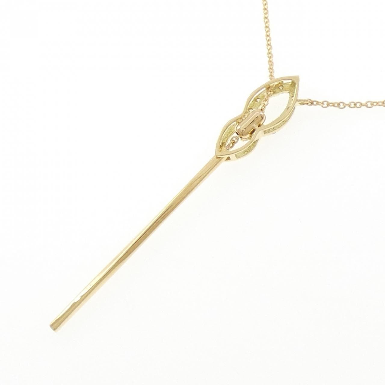 K18YG ダイヤモンド ネックレス 0.07CT