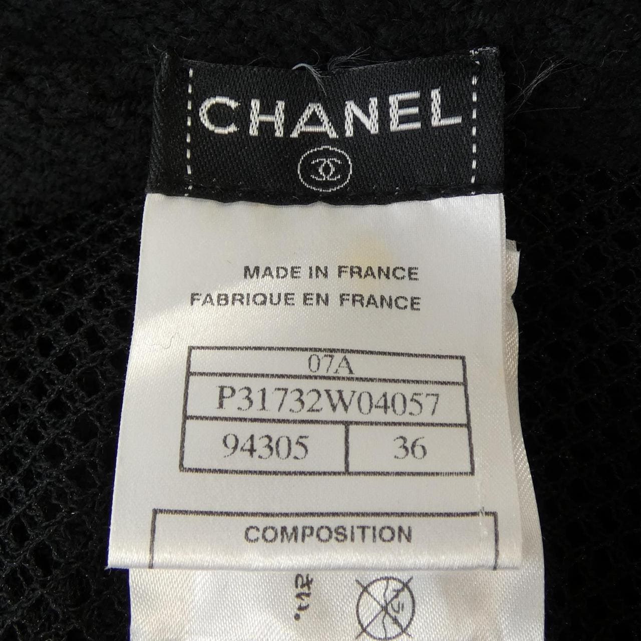 シャネル CHANEL P31732W04057 07A ワンピース