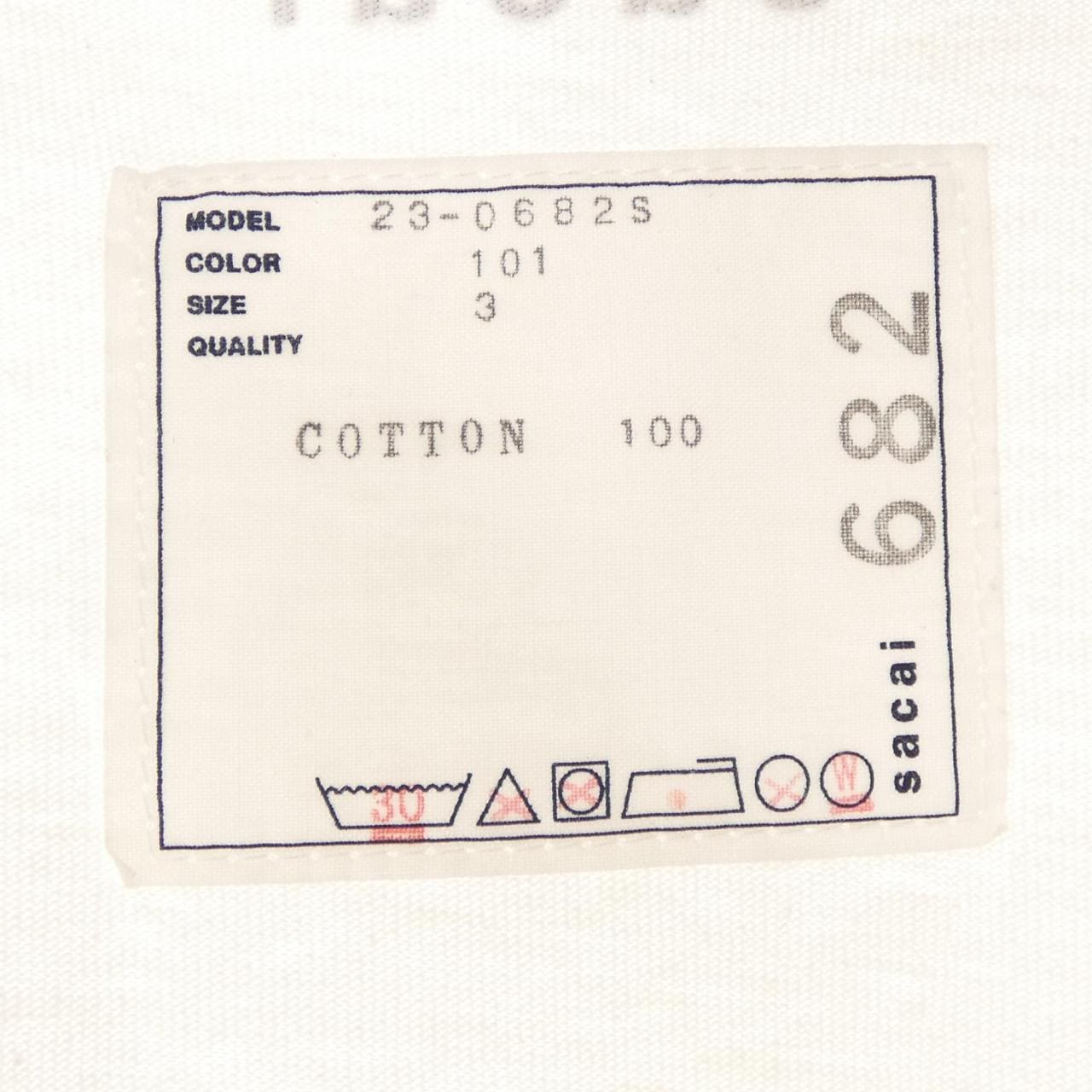 サカイ SACAI 23-0682S UNISEX Tシャツ