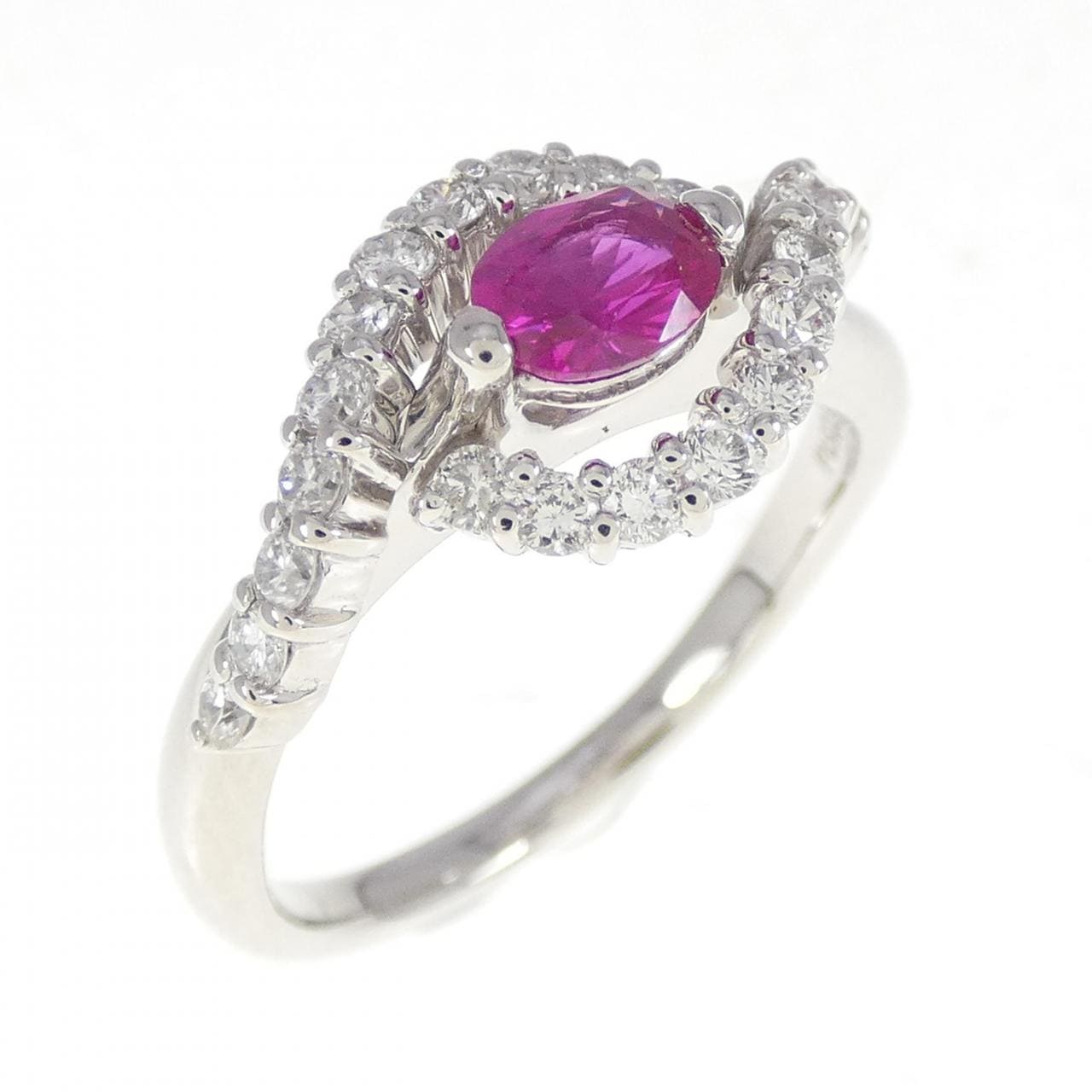 PT ルビー リング 0.40CT