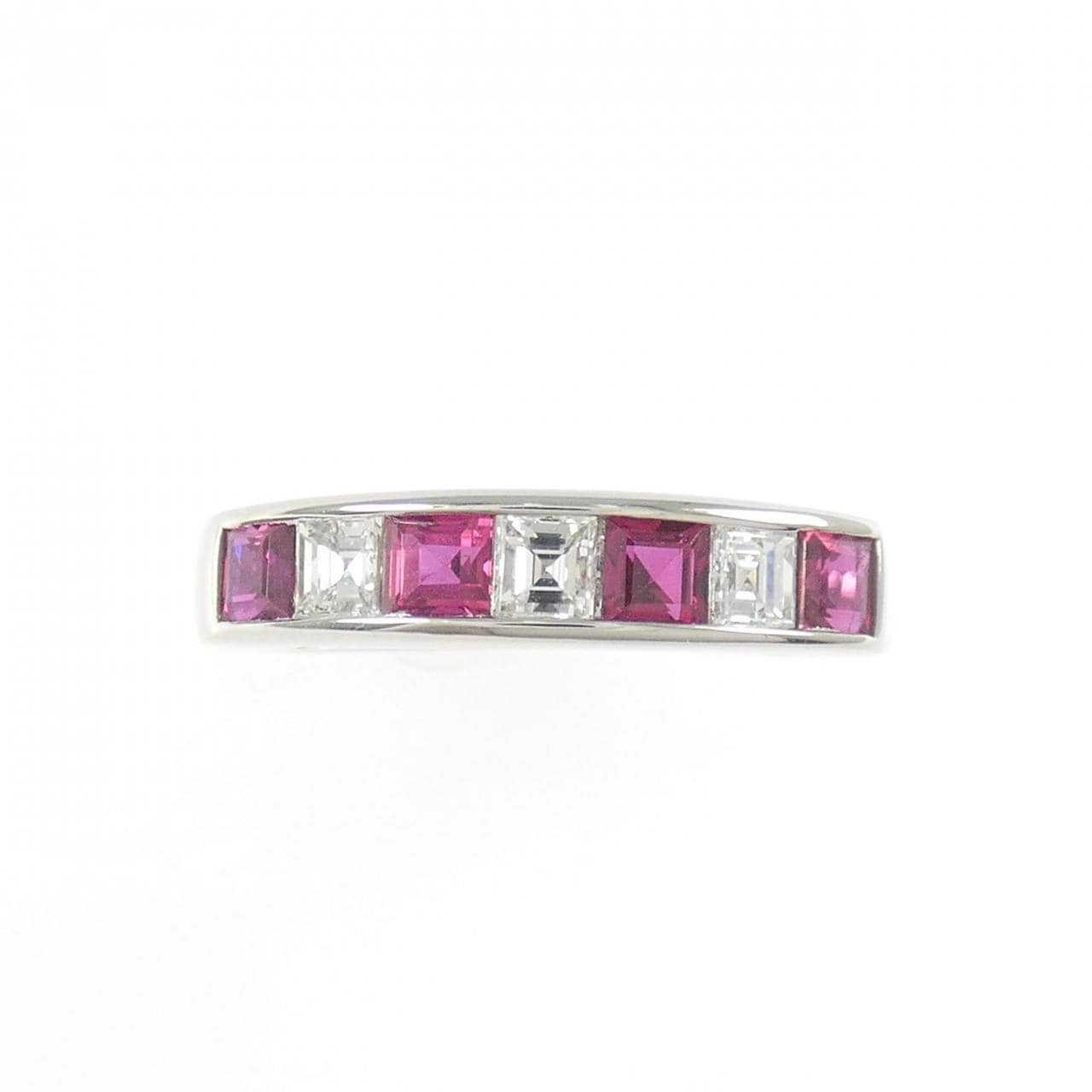 PT900 ルビー リング 0.76CT