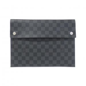 LOUIS VUITTON Damier Graphite Alpha 三重手袋 N60255 手袋