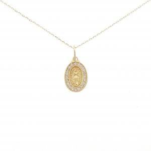 K18YG ダイヤモンド ネックレス 0.10CT