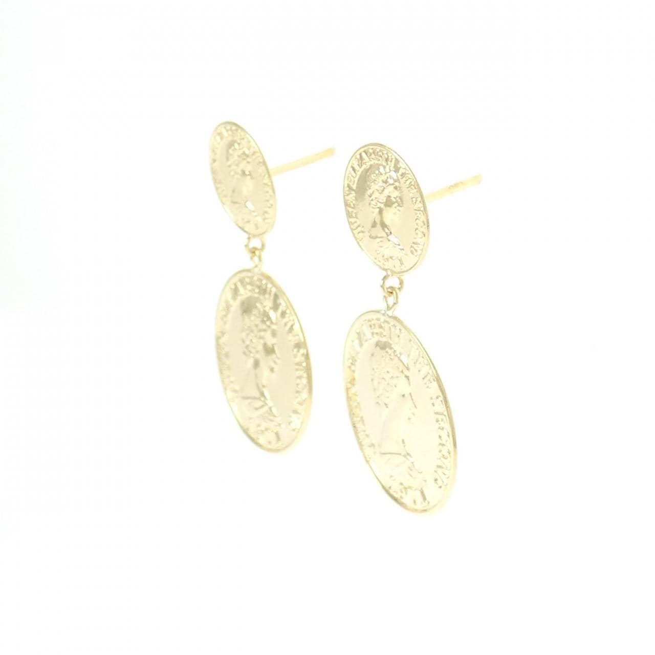 K18YG earrings