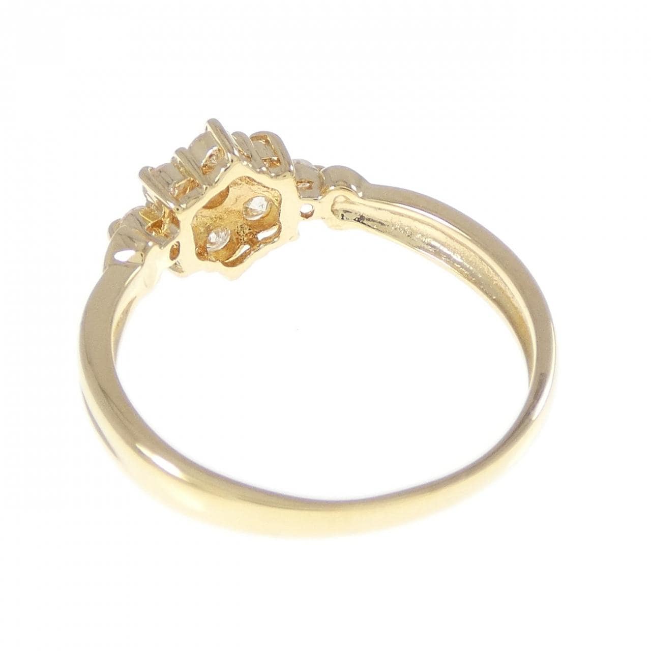 K18YG ダイヤモンド リング 0.25CT