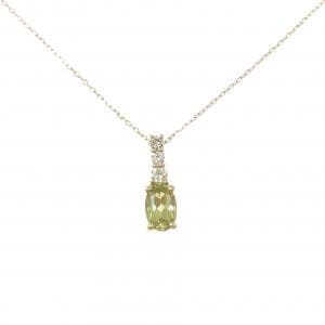 ジーエスティービー ガーネット ネックレス 0.50CT