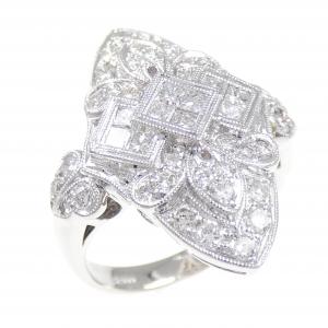 PT900 ダイヤモンド リング 1.01CT