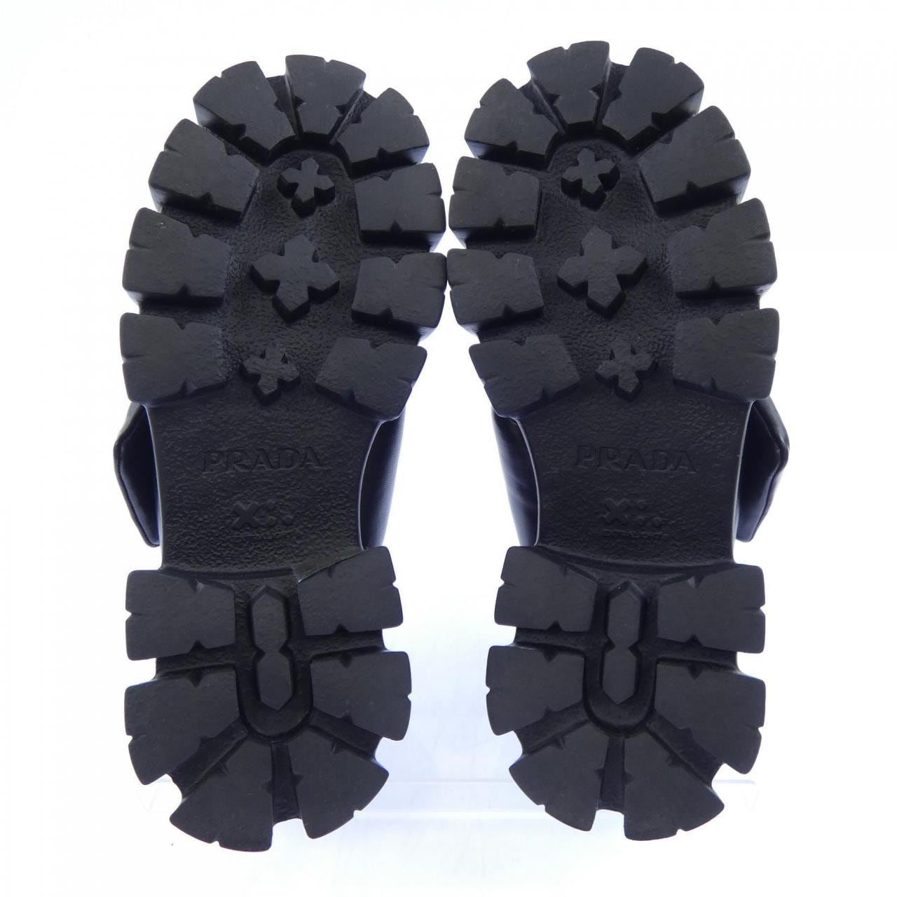 プラダ PRADA モノリス サンダル 1X123N トライアングルロゴ サンダル