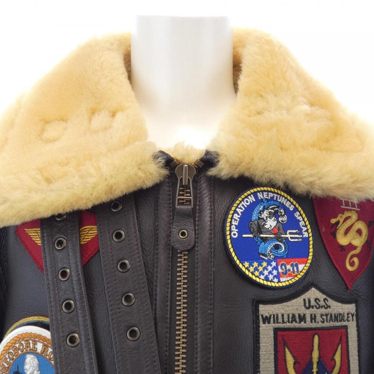 Avirex AVIREX shearling jacket