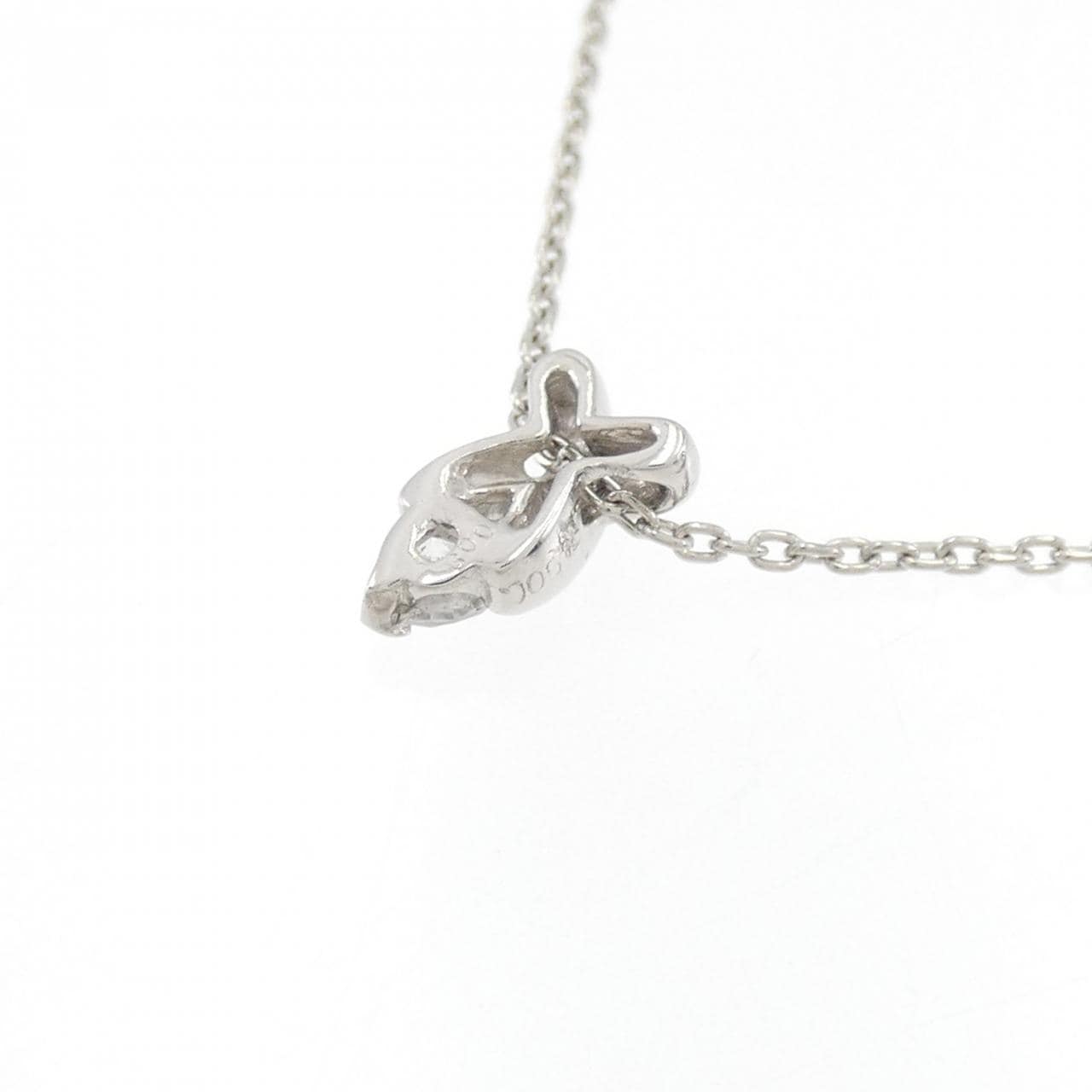 PT900/PT850 ダイヤモンド ネックレス 0.08CT