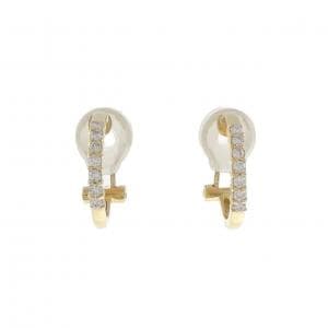 K18YG ダイヤモンド イヤリング 0.20CT